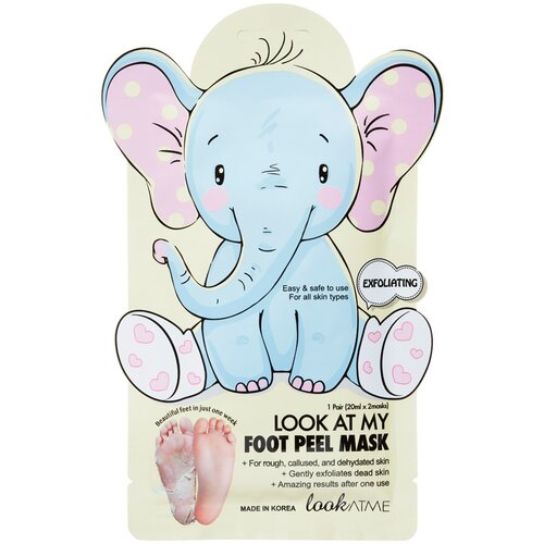 Lookat my foot peel mask elephant 1 pair (2x20ml) Cene
