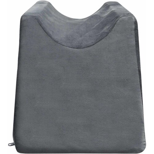  Jastučić za noge 68 x 25 x 21,5 cm Čvrst PU pjena Siva Slike