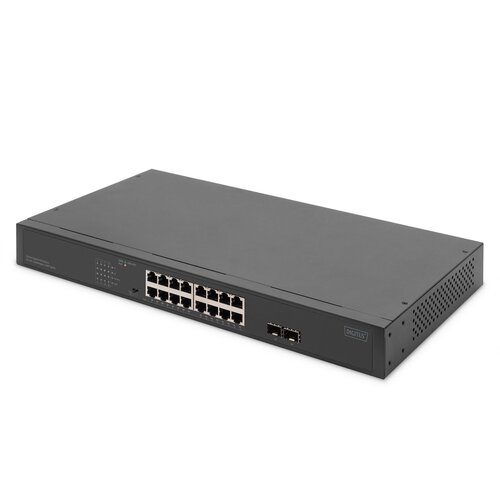 Digitus 16-Port Gigabit Netzwerkswitch, 19 Zoll, unmanaged,2 Uplink Ports, SFP Cijene
