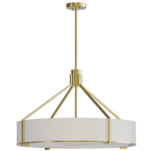 Open Design OR85662 - Luster na &scaron;tapu DORETTO 6xE27/15W/230V prečnika 70 cm zlatna/bela Cene