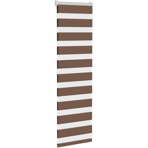 vidaXL Zebra zavesa rjava 40x100 cm širina blaga 35,9 cm poliester, (5000297108) Cene