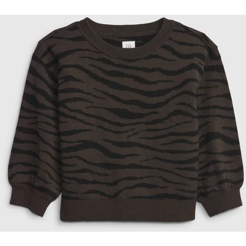 GAP Kids cotton sweater zebra - Girls