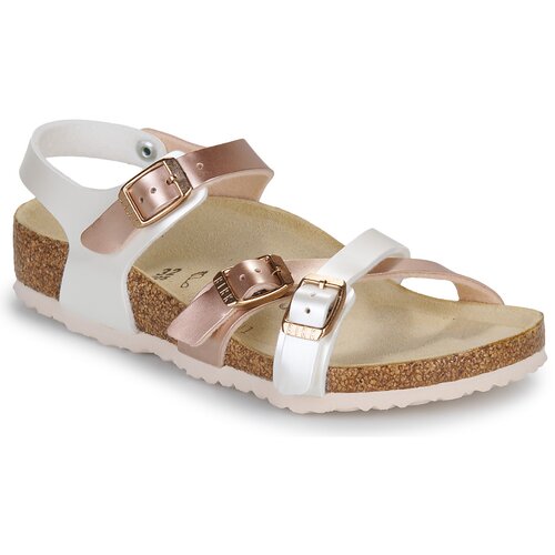 Birkenstock Kumba Kids BF Elec. Met. Pearl/Copper Bež Slike