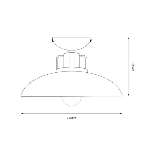  Brilagi - LED Plafonski luster FLAMENGO 1xE27/60W/230V bež Slike