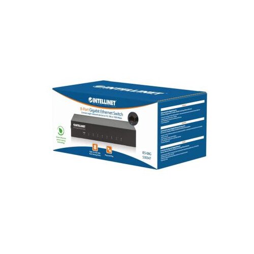 Intellinet lan switch 530347 10/100/1000 8port/metalni Slike