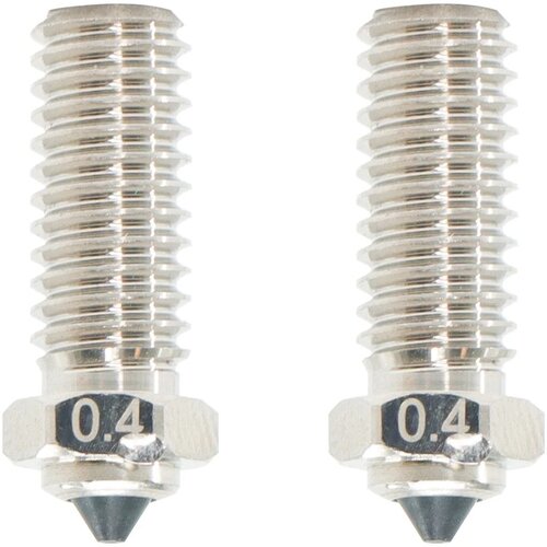 Qidi Tech Bimetal Nozzle for X-Smart 3/X-Plus 3/X-Max 3/Q1-Pro - Set of 2, 0.4 mm Cene