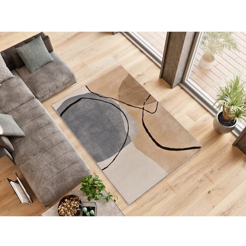 Bonami Selection Bež preproga 80x150 cm Abstracta &amp;ndash; Slike