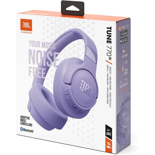 JBL Bluetooth slu&amp;scaron;alice JBL TUNE 770NC Purple Slike