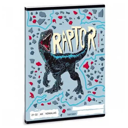 Ars Una Raptor črtasti zvezek A/5 21-32 Cene