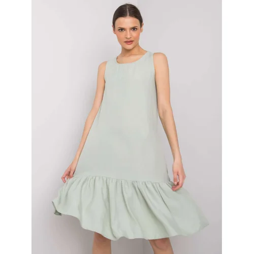 Fashion Hunters Mint dress with frill Jossie RUE PARIS