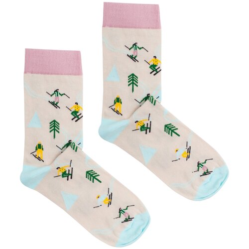 Kabak Unisex&amp;#039;s Socks Patterned Skiing Slike