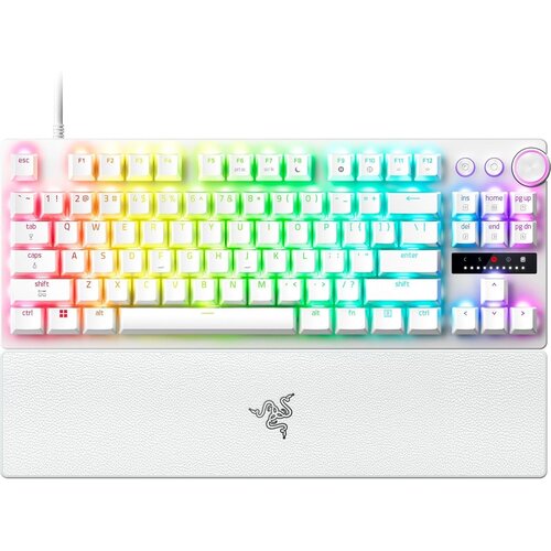 Razer Huntsman V3 Pro Tenkeyless 8KHz US žična tipkovnica bele barve Cene
