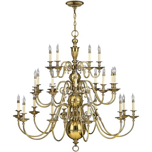 Elstead Lighting Elstead Cambridge Lestenec za 25 sveč, polirana medenina, (22099627) Cene