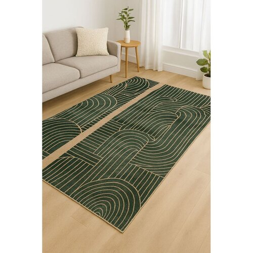Conceptum Hypnose Tepih BSR-11, Pravougaoni, 120 x 180 cm, Maslina Cene