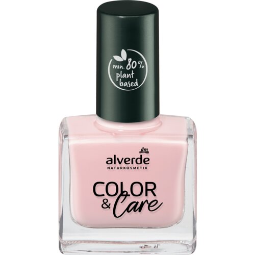 Alverde Naturkosmetik color & care lak za nokte - 90 milky rose 10 ml Cene