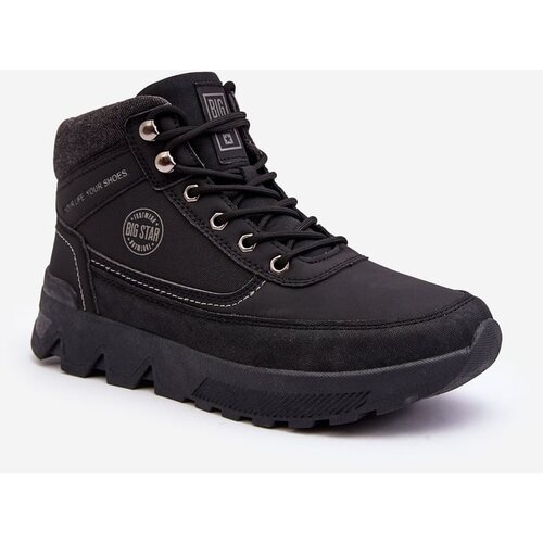 Big Star Men's Trekking Shoes Black Cene