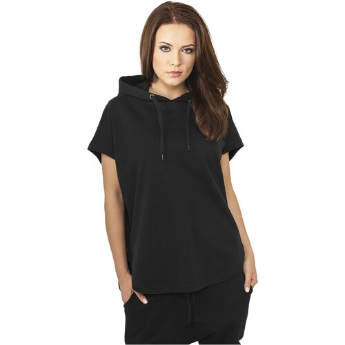 UC Ladies Women's Black Terry Hoody Sleeveless Cene
