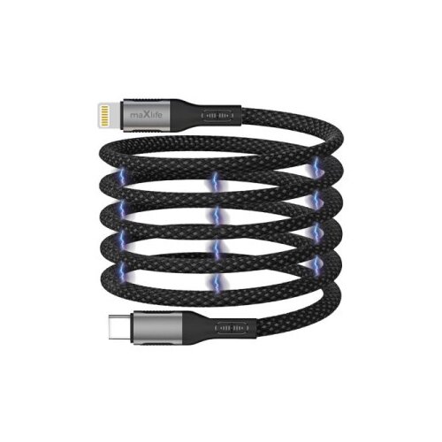 Maxlife magnetni kabl sa brzim punjenjem USB-C na Lightning od 27W ( OEM0101403 ) Slike