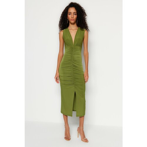 Trendyol Dress - Green - Bodycon Slike