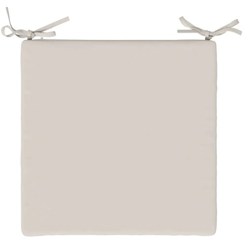  Jastučići za sjedalo od 4 dijela SOEST 4 kom. 100% poliester - Bijela (melange) 50 x 50 x 3 cm 4 Slike