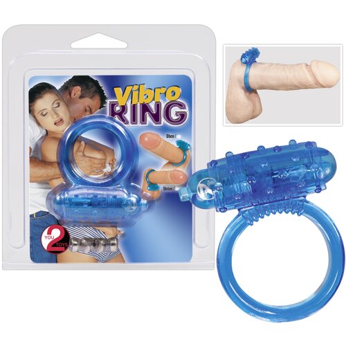 You2Toys Vibro Ring Blue Cene