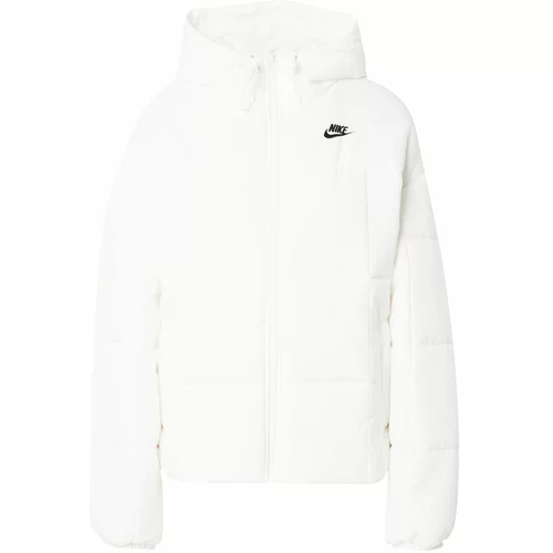Nike Sportswear Zimska jakna kremna / črna