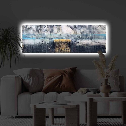 Opviq slika na platnu sa LED osvetljenjem 30x90cm Cene