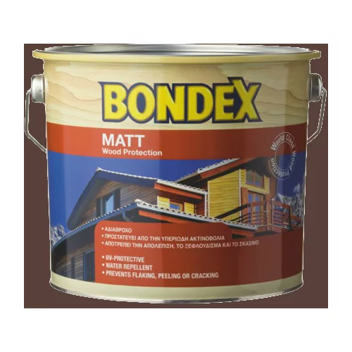BONDEX Tankoslojna lazura za les Matt (barva: palisander; 750 ml)