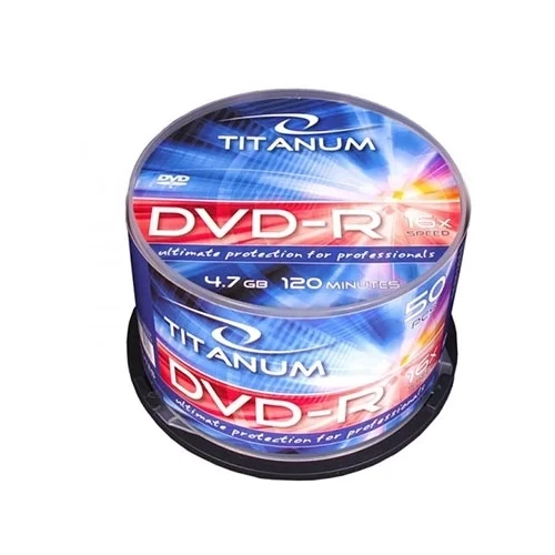  DVD-R TITANUM 4,7 GB X16, CAKE BOX 50 kom, 1279