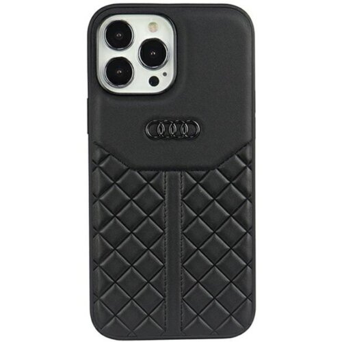  ORIGINALNA TORBICA AUDI HARDCASE PRAVA KOŽA AU-TPUPCIP13P-Q8/D1-BK ZA IPHONE 13/ 13 PRO CRNA Slike