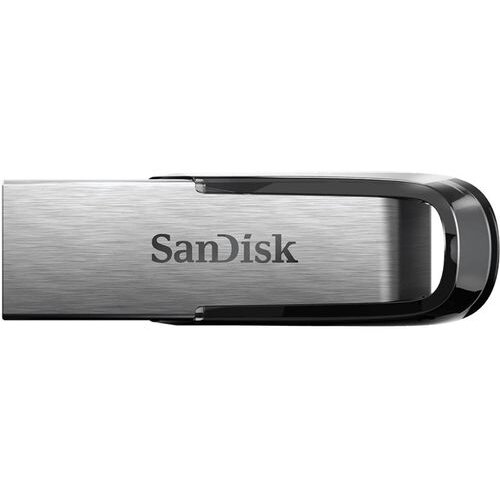 San Disk USB DISK 128GB ULTRA FLAIR, 3.0, srebrn, kovinski, brez pokrovčka SDCZ73-128G-G46 Slike