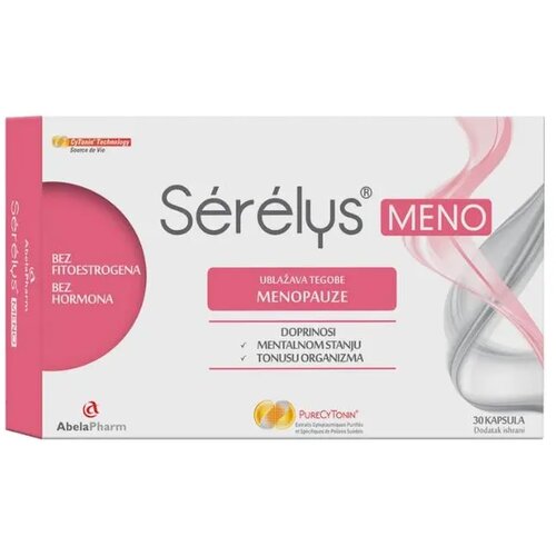 Abela pharm Preparat za žene u menopauzi Serelys MENO, 30 kapsula Slike