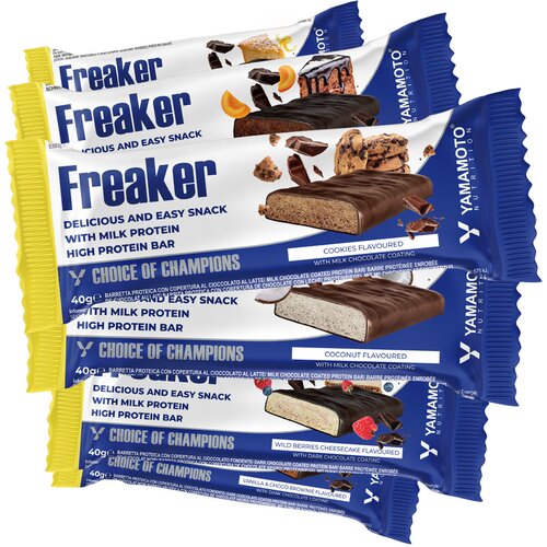 3.Yamamoto Nutrition FreaKER PROTEIN BAR 40 g &ndash; Proteinska čokoladica sa prebioticima Cene