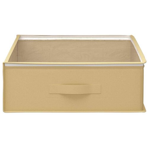  Kutija za pohranu s prozirnim prozorom na vrhu 6 pcs Krem - Krem 6 100 x 50 x 18 cm Cijene