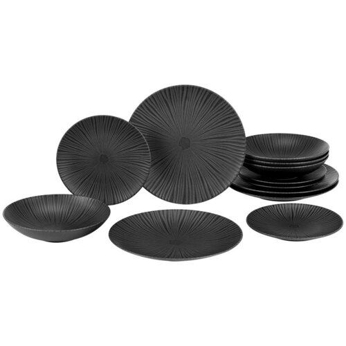 Premium Living Jedilni Servis Black Cene