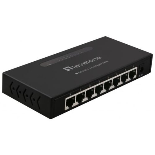 Level One GEU-0822 8 Port Gigabit Switch Cene