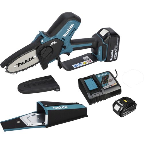 Makita LXT 18V Akumulatorska enoročna žaga Set DUC101RX06 (18 V, Li-ion, 2 bateriji, Dolžina meča: 10 cm) productname.garantie.plussign BAUHAUS garancija 5 let za naprave na električni ali motorni pogon Cene