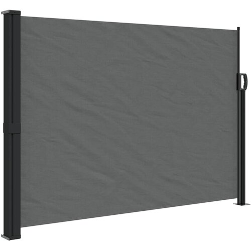 vidaXL Uvlačiva bočna tenda 140 x 600 cm antracit Cijene