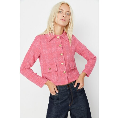 Trendyol Pink Pocket Detailed Jacket Slike