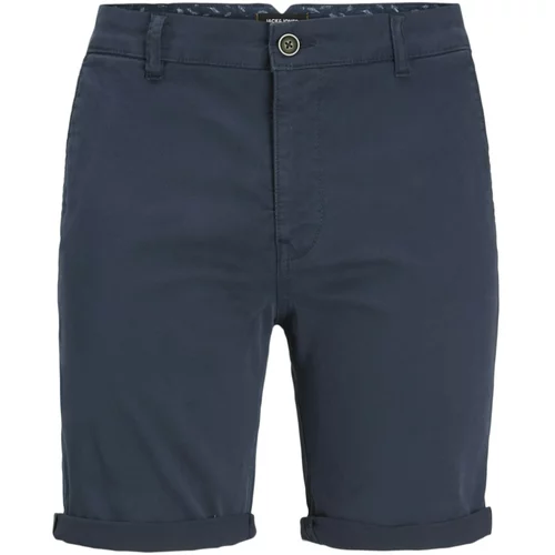 Jack & Jones Chino hlače 'FRED' mornarsko plava