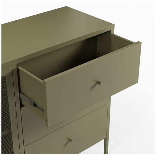 Marckeric Zelena metalna komoda 140x90x40 cm Fayna &amp;ndash; Slike