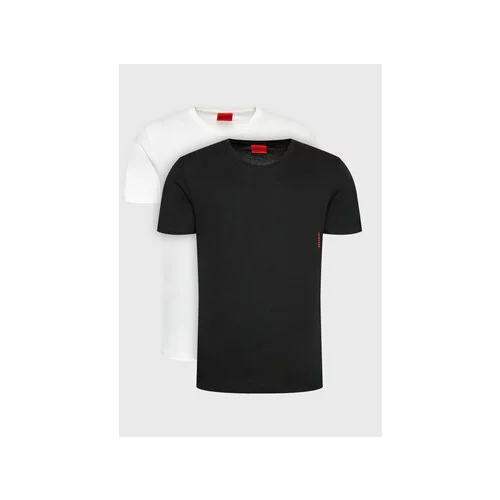 Hugo Pamučna majica 2-pack boja: crvena, jednobojni model
