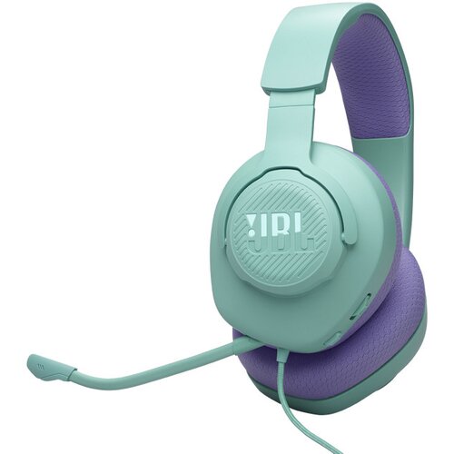 JBL Quantum 100M2 žične gaming slu&scaron;alke v modro-zeleni barvi Cene