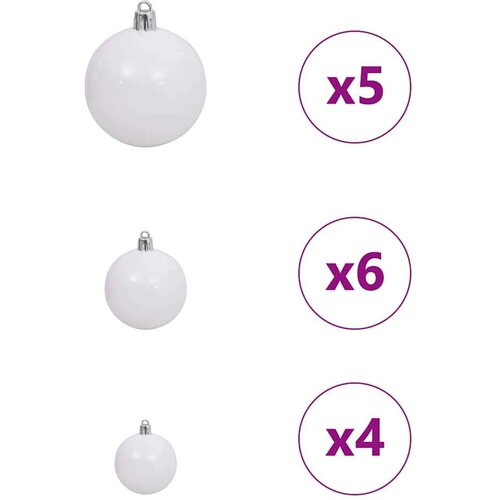 VidaXL Umjetno božićno drvce s stalakom Zelena 120 cm PE i PVC Slike
