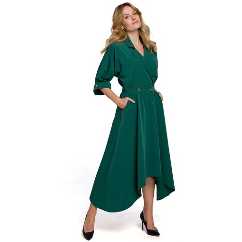 Makover Ženska haljina K086 zelena Slike