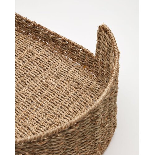 Kave Home Krevet za kućne ljubimce od morske trave u prirodnoj boji 45x80 cm Fliicker &amp;ndash; Slike