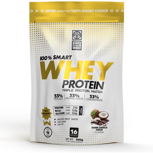 100% Smart Whey Protein - 500 g - White Choco Coco Cijene