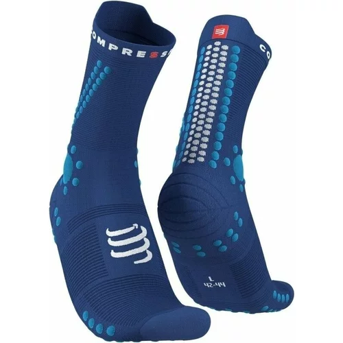 Compressport Pro Racing Socks v4.0 Trail Sodalite/Fluo Blue T2 Čarape za trčanje