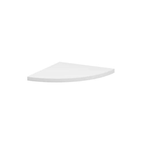 DOLLE Kotna polica Dolle Lite (d 30 x š 30 cm, debelina: 1,9 cm, bele barve)