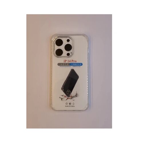 TYPHON iPhone 14 Pro transparent sa ojačanim ivicama Slike